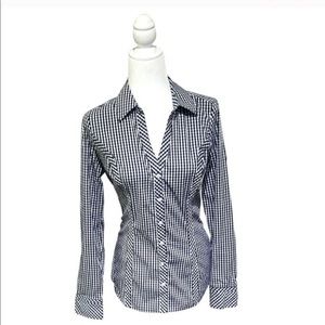 Express Essential Shirt - Black/white Checkered